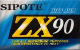 Compact Cassette Sipote ZX 90 Type I Normal 2000 Europe