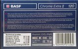 Compact Cassette BASF Chrome Extra II 120 Type II Chrome 1990 Europe