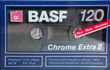 Compact Cassette BASF Chrome Extra II 120 Type II Chrome 1990 Europe