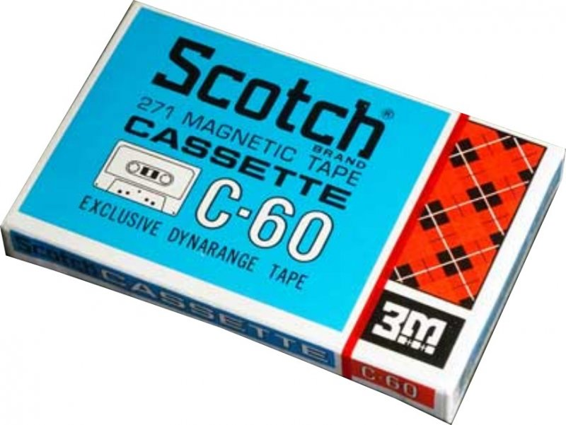 Compact Cassette Scotch 271 60 Type I Normal 1970 Japan