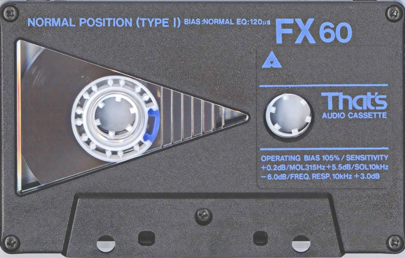 Compact Cassette: Taiyo Yuden Thats - FX 60