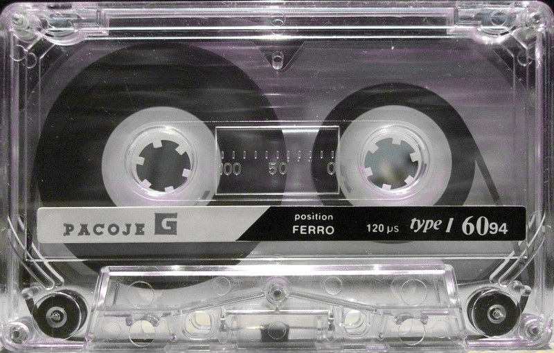 Compact Cassette Pacoje CD-X Ferro 60 Type I Normal 1987 Europe