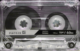 Compact Cassette Pacoje CD-X Ferro 60 Type I Normal 1987 Europe