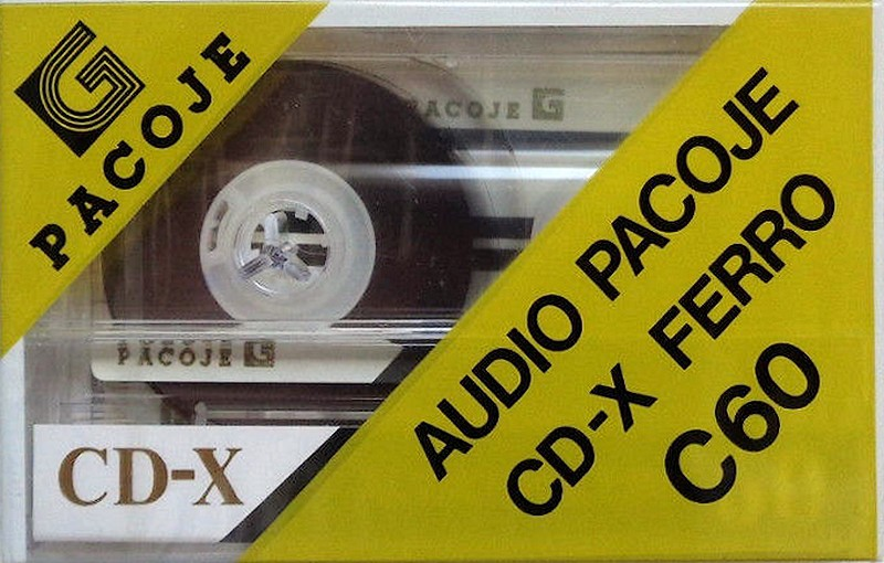 Compact Cassette:  Pacoje - CD-X 60