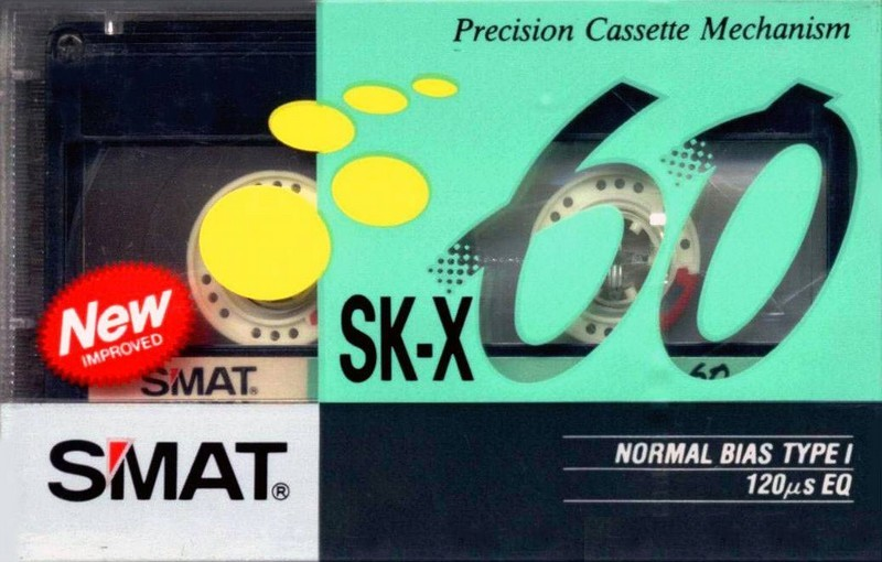 Compact Cassette Smat SK X 60 Type I Normal 1988 Europe