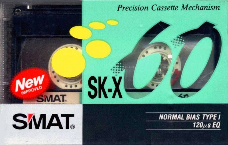 Compact Cassette: Sunkyong Magnetic Limited (SKM) Smat - SK-X 60