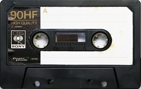 Compact Cassette CBS / Sony HF 90 Type I Normal 1973 Japan