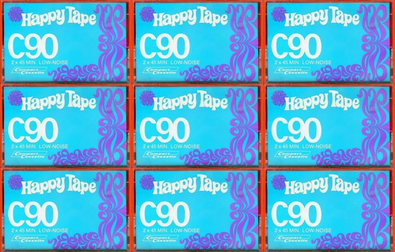 Compact Cassette:  Happy Tape -  90