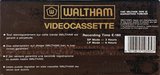 VHS, Video Home System Waltham 180 Type I Normal Europe