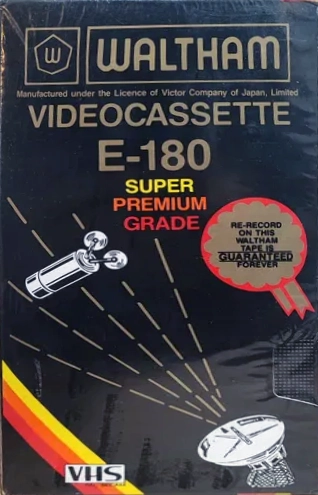 VHS, Video Home System Waltham 180 Type I Normal Unknown Country