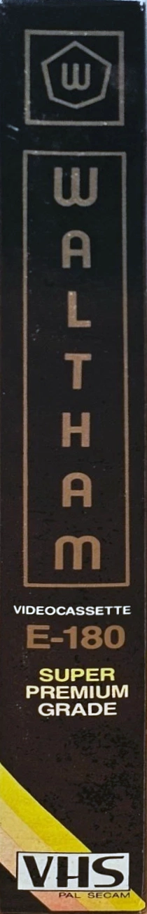 VHS, Video Home System Waltham 180 Type I Normal Europe