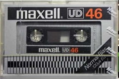Compact Cassette Maxell UD 46 "New Improwed" Type I Normal 1978 Japan