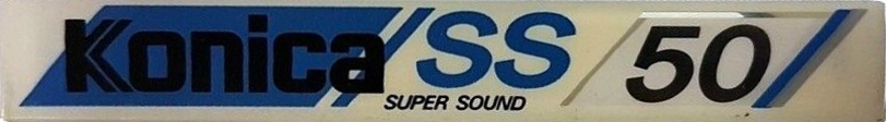 Compact Cassette Konica SS 50 Type I Normal 1984 Japan