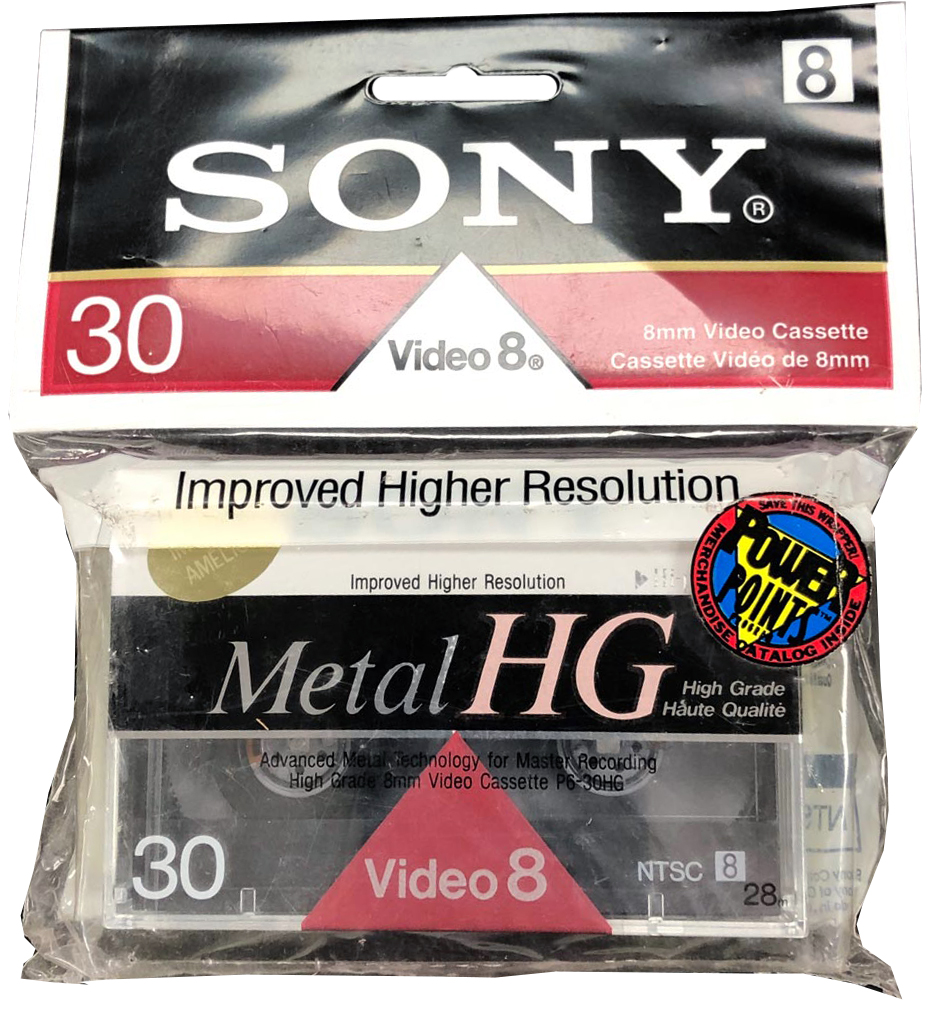 Soft Pack Sony HG 30 "P6-30HG" Type IV Metal 1992 North America