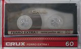 Compact Cassette CRUX Ferro Extra I 60 Type I Normal 2022 Worldwide