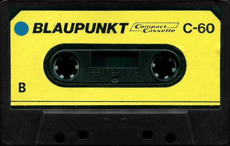 Compact Cassette Blaupunkt 60 "black" Type I Normal 1979 Europe