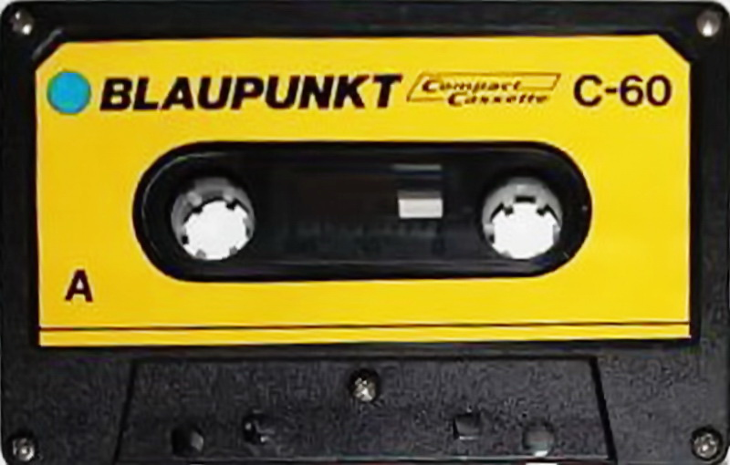 Compact Cassette Blaupunkt 60 "black" Type I Normal 1979 Europe