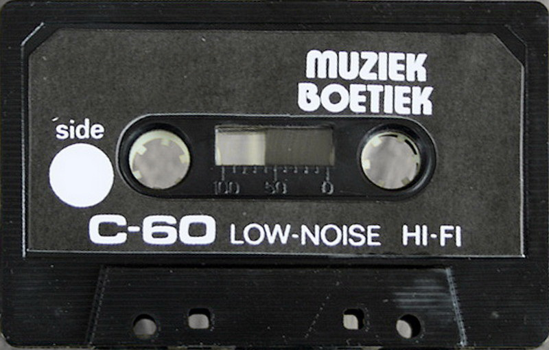 Compact Cassette Muziek Boetiek 60 Type I Normal 1990 Netherlands