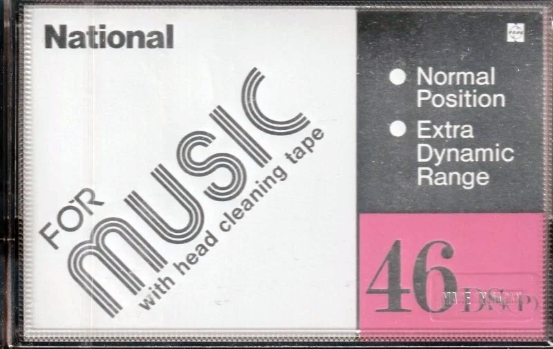 Compact Cassette National DS 46 "RT-DS(P)" Type I Normal 1984 Japan