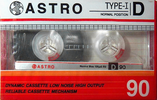 Compact Cassette Astro 90 Type I Normal