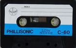 Compact Cassette Phillisonic 60 Type I Normal UK