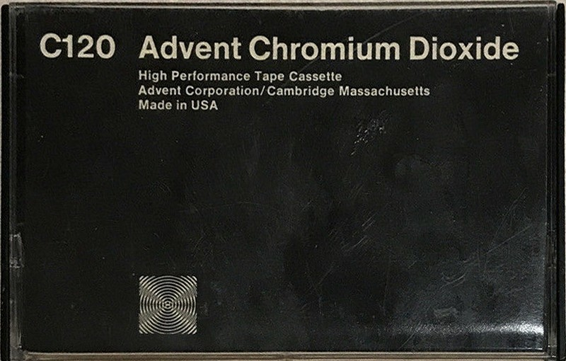 Compact Cassette Advent 120 Type II Chrome 1973 USA