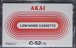 Compact Cassette Akai LN 52 Type I Normal Europe