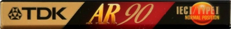 Compact Cassette TDK AR 90 "AR-90EA" Type I Normal 1995 Europe