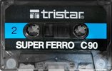 Compact Cassette Tristar 90 "Super Ferro" Type I Normal 1984 Germany