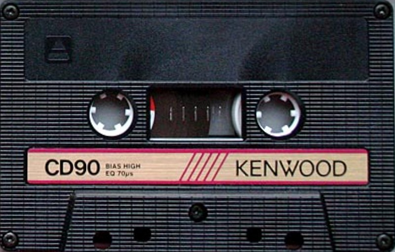 Compact Cassette Kenwood CD 90 Type II Chrome 1985 Worldwide
