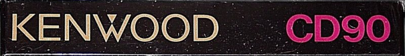 Compact Cassette Kenwood CD 90 Type II Chrome 1985 Worldwide