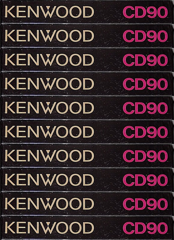 Compact Cassette:  Kenwood - CD 90