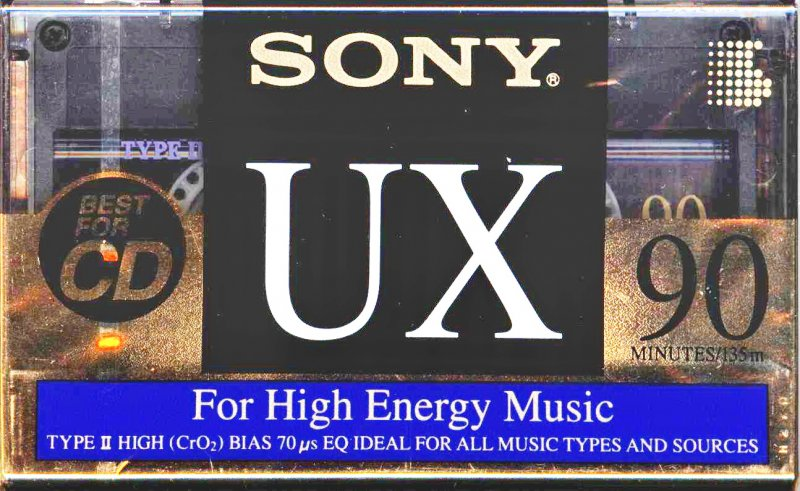 Compact Cassette: Sony  - UX 90