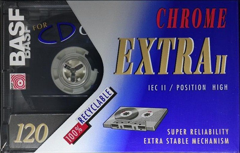 Compact Cassette: BASF  - Chrome Extra II 120