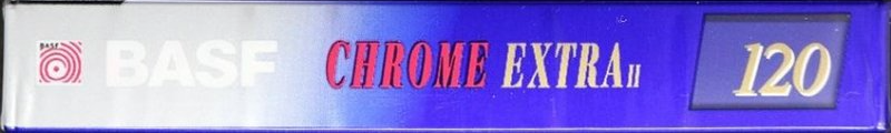 Compact Cassette BASF Chrome Extra II 120 Type II Chrome 1993 Europe