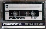 Compact Cassette Magnex 90 "Media Cobalt" Type II Chrome 1981 Europe