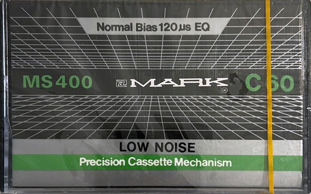Compact Cassette Mark 60 "MS 400" Type I Normal Hong Kong