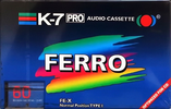 Compact Cassette K-7 FE-X 60 "PRO" Type I Normal 1990 Europe