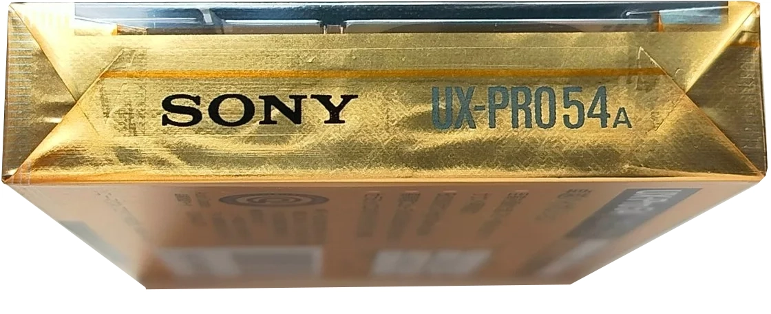 Compact Cassette Sony UX-Pro 54 "UX-PRO54A" Type II Chrome 1988 Japan