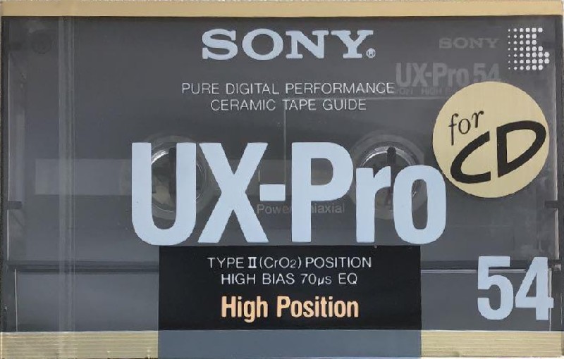 Compact Cassette: Sony  - UX-Pro 54