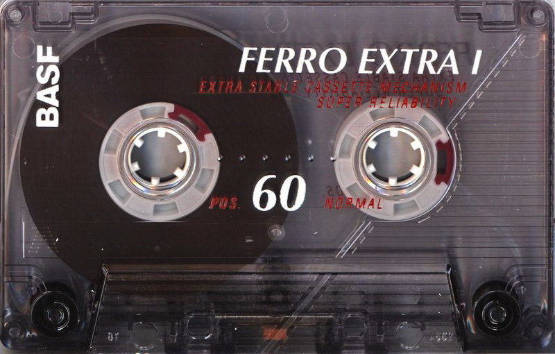 Compact Cassette BASF Ferro Extra I 60 Type I Normal 1993 Worldwide