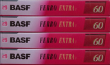 Compact Cassette BASF Ferro Extra I 60 Type I Normal 1993 Worldwide