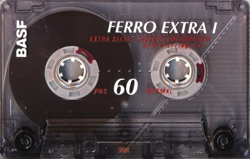 Compact Cassette: BASF  - Ferro Extra I 60