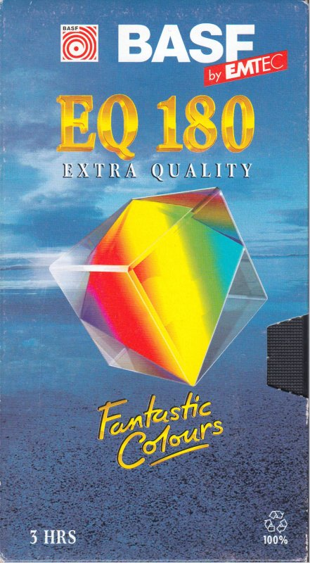 VHS, Video Home System: EMTEC BASF - Extra Quality 180