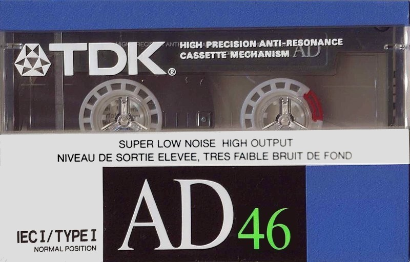 Compact Cassette: TDK  - AD 46