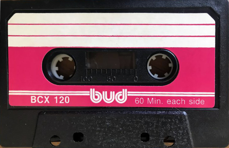 Compact Cassette Bud BCX 120 "The Full Spectrum" Type I Normal USA