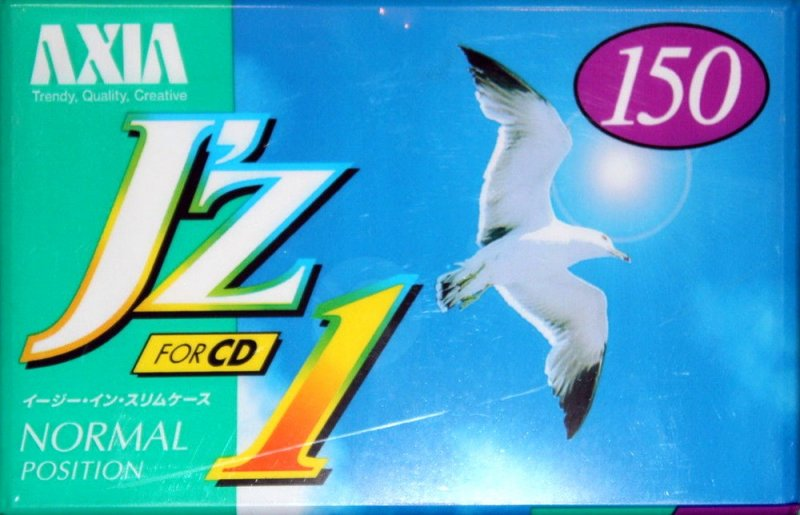 Compact Cassette AXIA J`z 1 150 "JZ1F 150" Type I Normal 1996 Japan