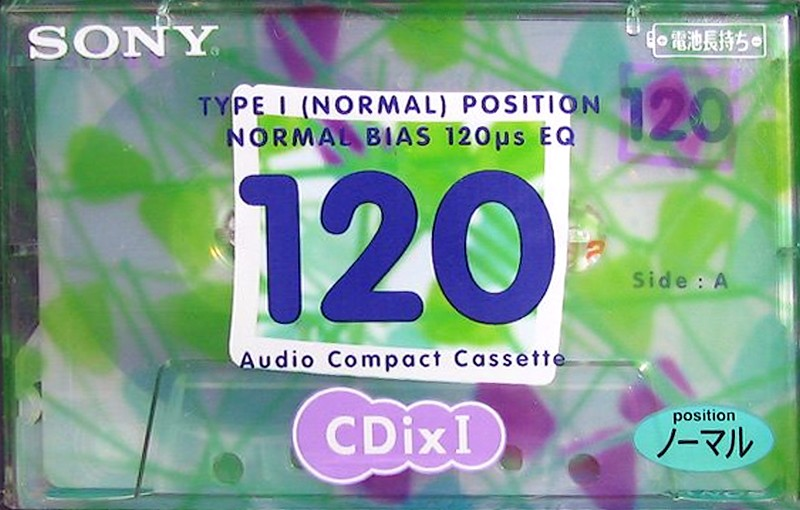 Compact Cassette: Sony  - CDix I 120