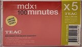 5 pack Teac MDX1 100 Type I Normal 2000 Australia