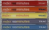 5 pack Teac MDX1 100 Type I Normal 2000 Australia